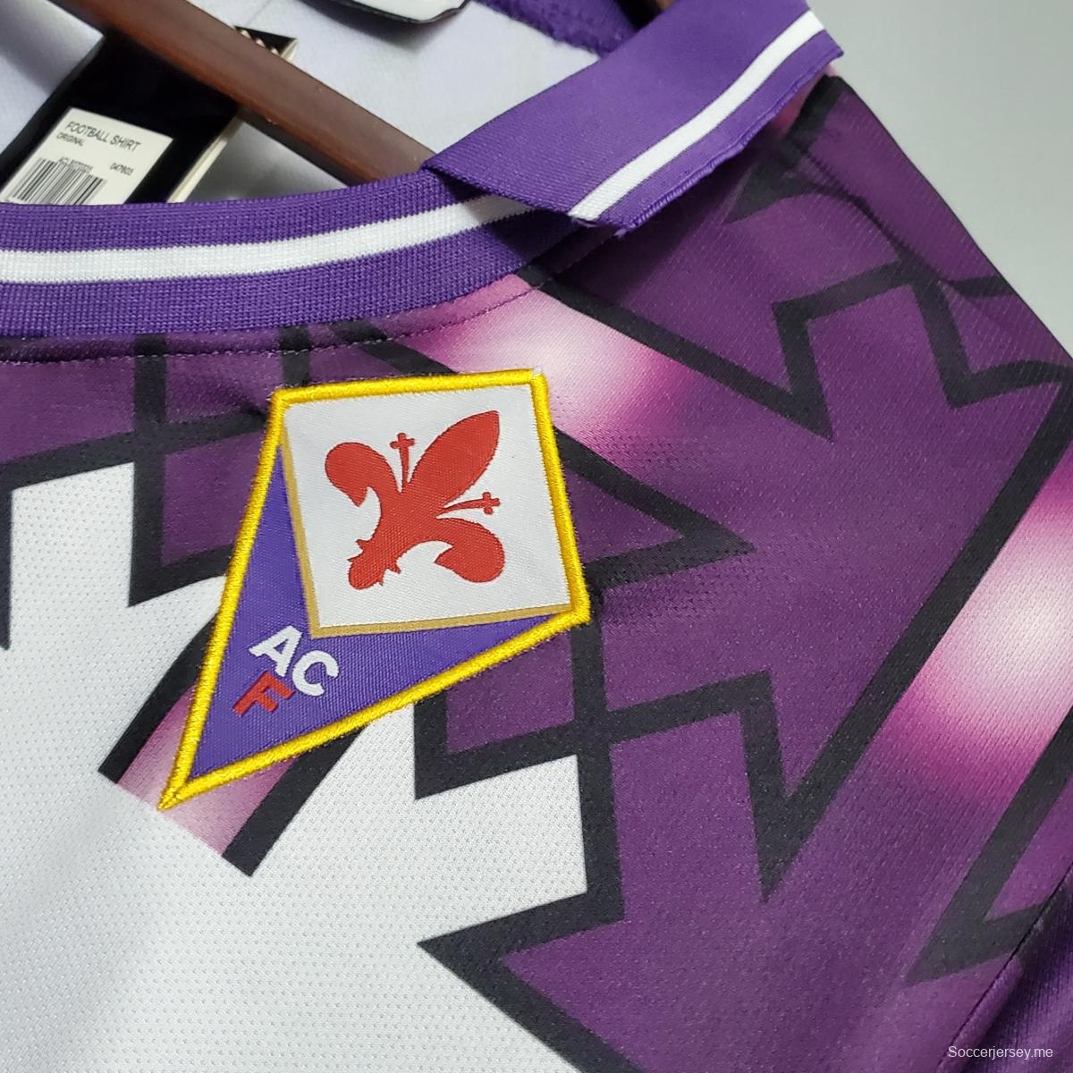 Retro 92/93 Fiorentina away Soccer Jersey