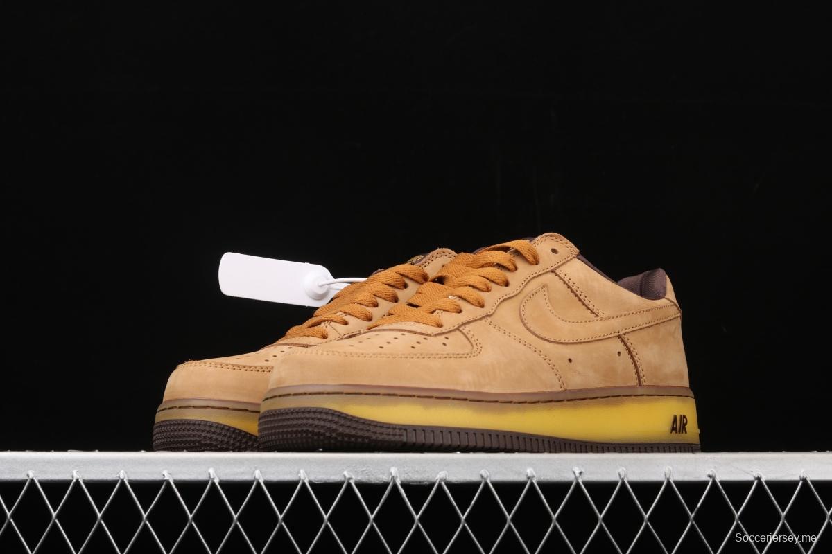 NIKE Air Force 1 Low Retro SP Wheat Mocha Mocha wheat low-top casual board shoes DC7504-700