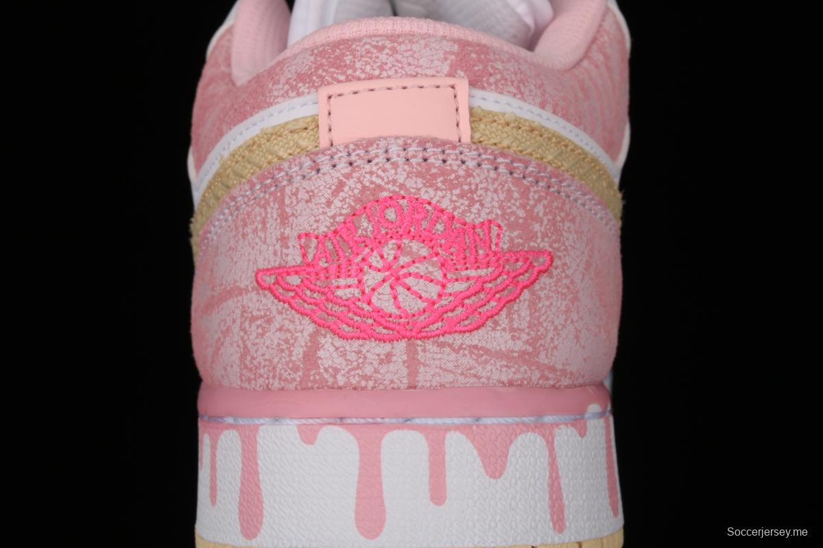 Air Jordan 1 Low GS low-top ice cream low-top basketball shoes CW7104-601