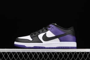 NIKE SB DUNK Low Court Purple black and purple North Carolina low-top leisure sports skateboard shoes BQ6817-500