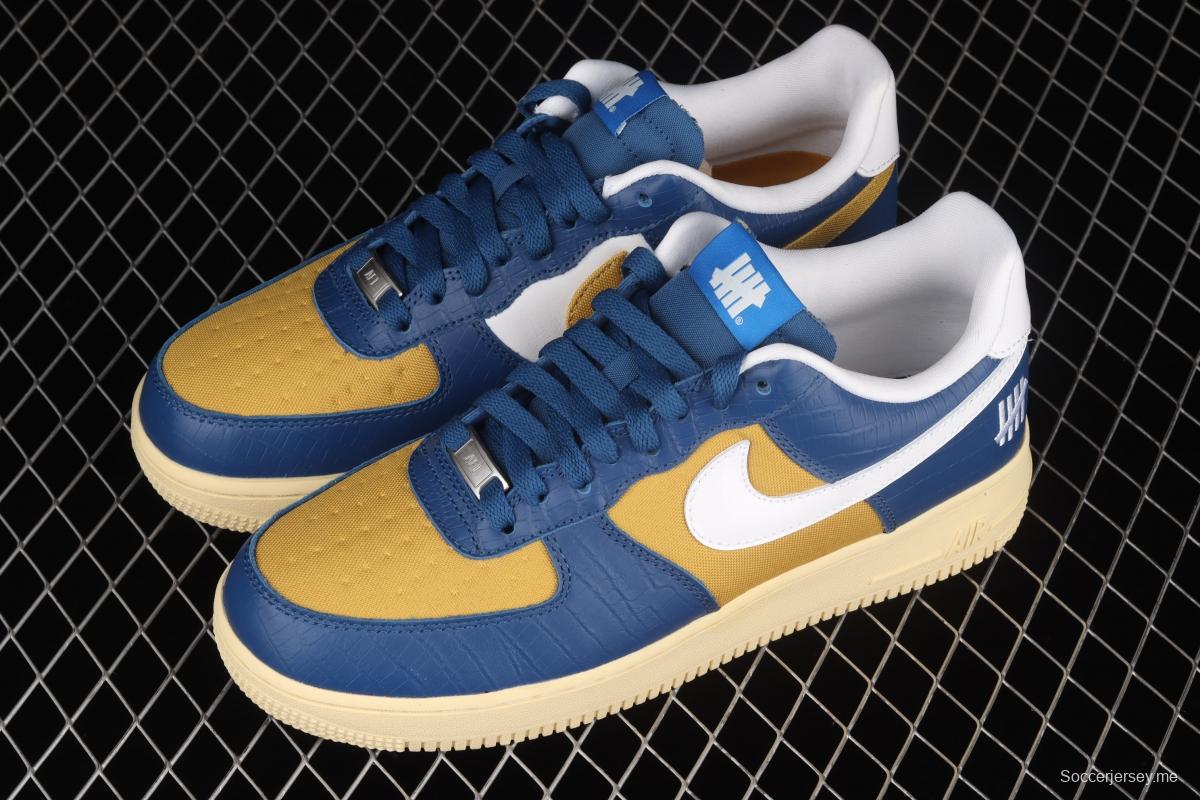 Undefeated x NIKE Air Force 1 Low SP five-bar invincible joint style low-end sports leisure board shoes DM8462-400