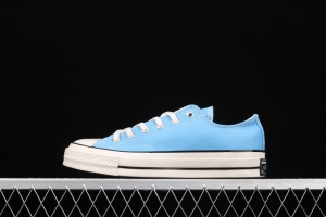 Converse Chuck 70s new spring color lake water blue matching low-top casual board shoes 171569C