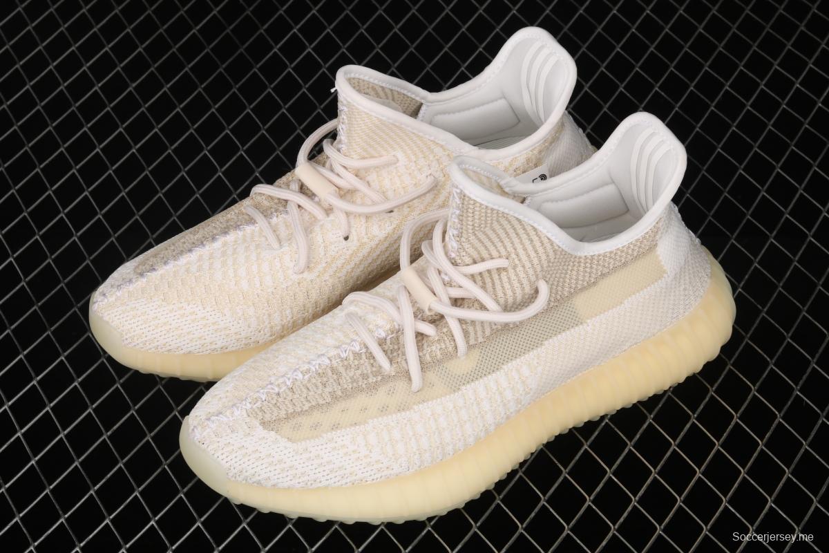 Adidas Yeezy Boost 350 V2 FZ5246 Darth Coconut 350 second generation new oxidized swan splicing full sky star color match BASF Boost original