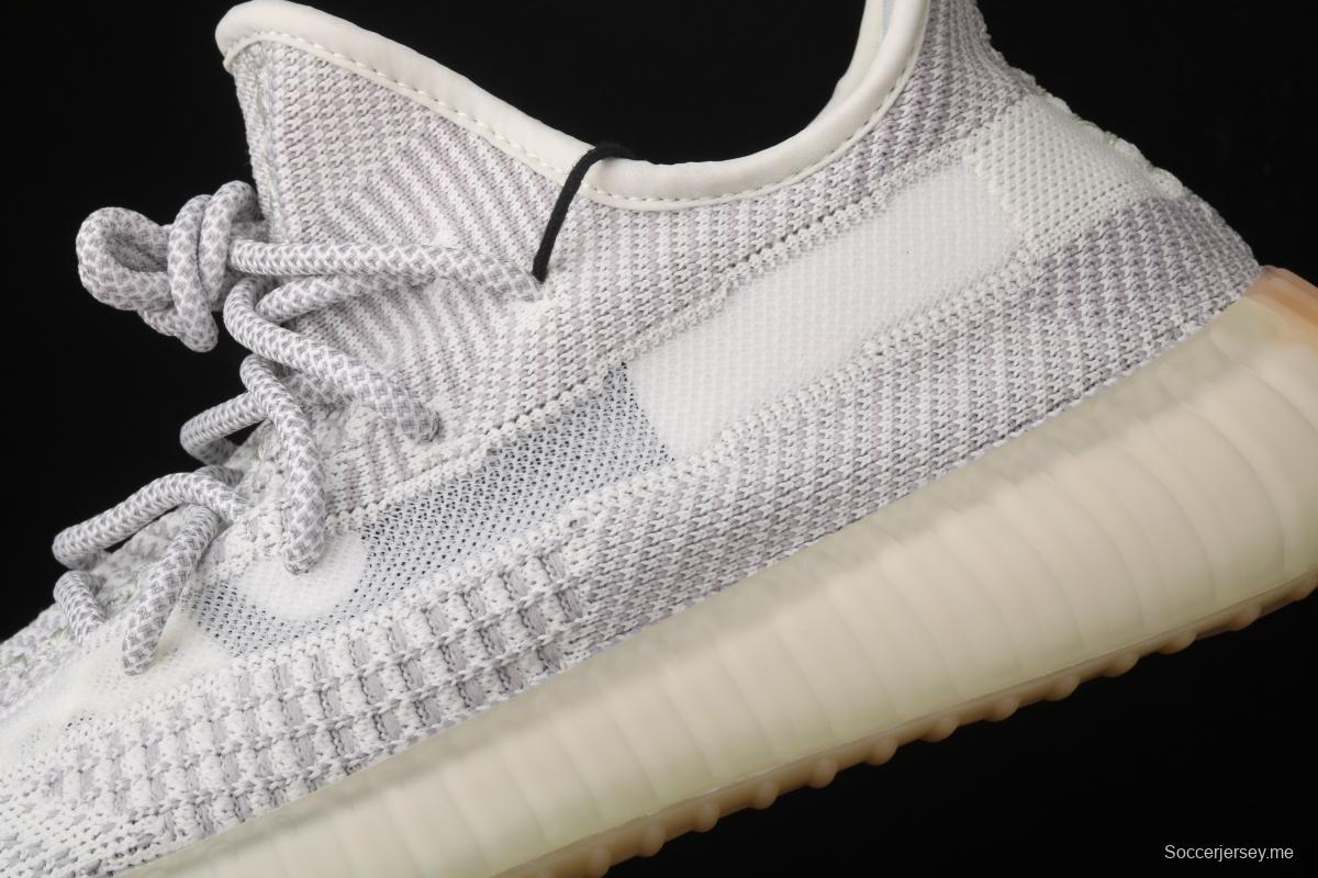 Adidas Yeezy Boost 350 V2 Tailgate FX4348 Darth Coconut 350 second generation hollowed-out Asian grey angel color BASF popcorn