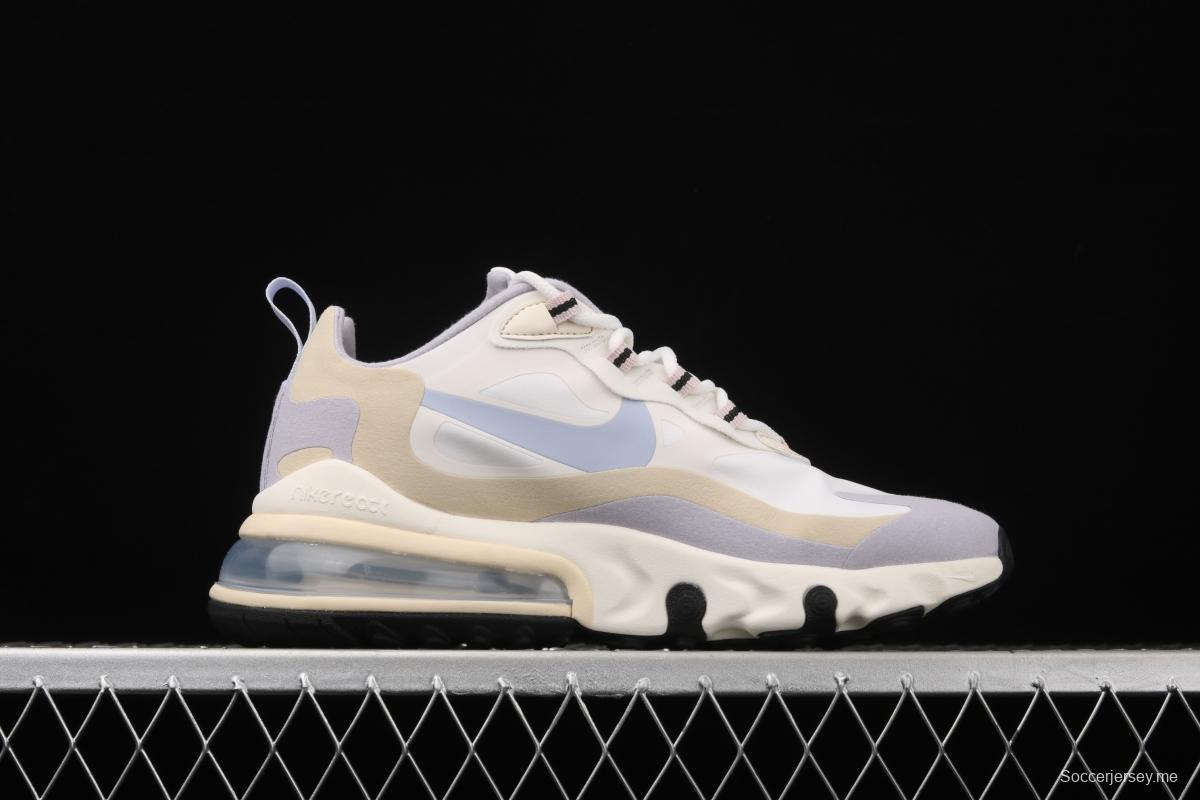 NIKE Air Max 270React new high-frequency mesh function half-palm air cushion running shoes CT1287-100