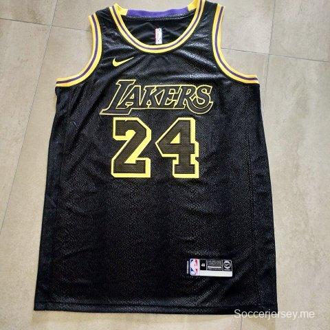 Men's Kobe Bryant Black Retro Classic Team Jersey- City Edition