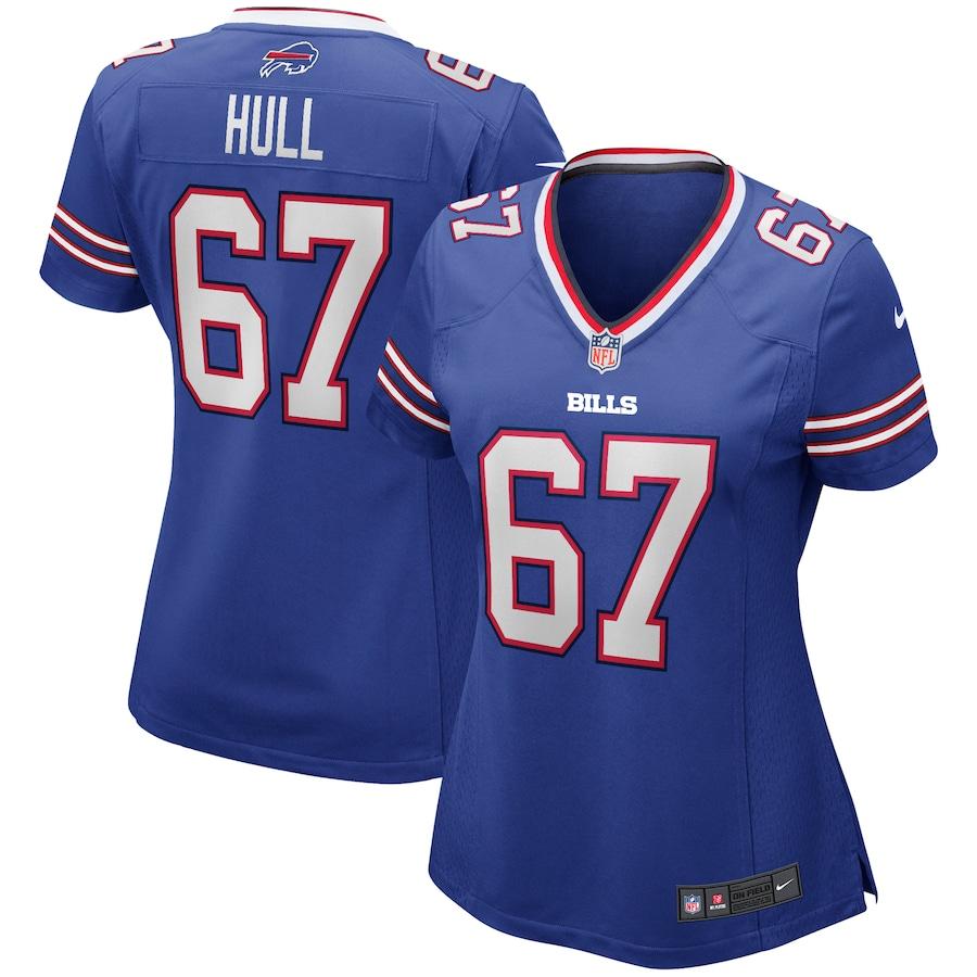 Women's Kent Hull Royal Retired Player Limited Team Jersey