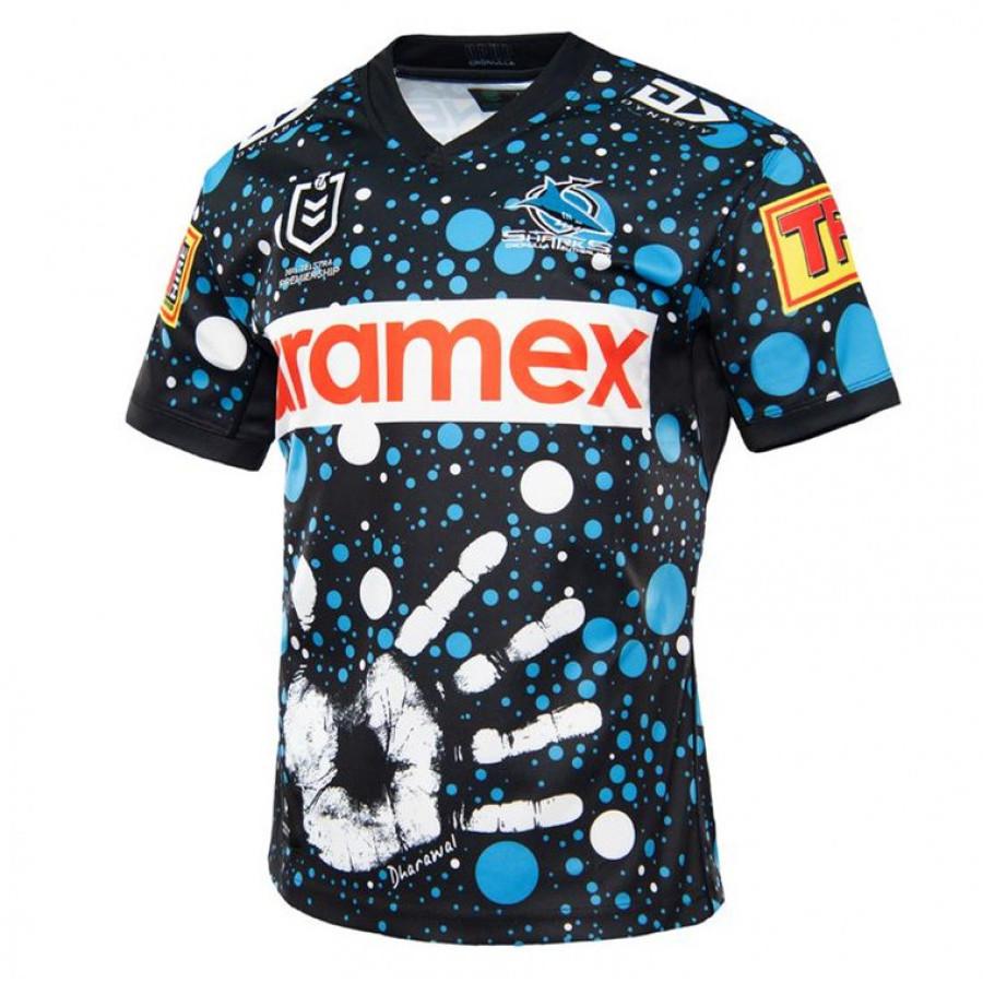 Cronulla Sharks 2021 Mens Indigenous Rugby Jersey