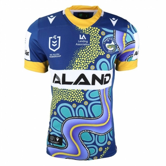 Parramatta Eels 2021 Mens Indigenous Rugby Jersey