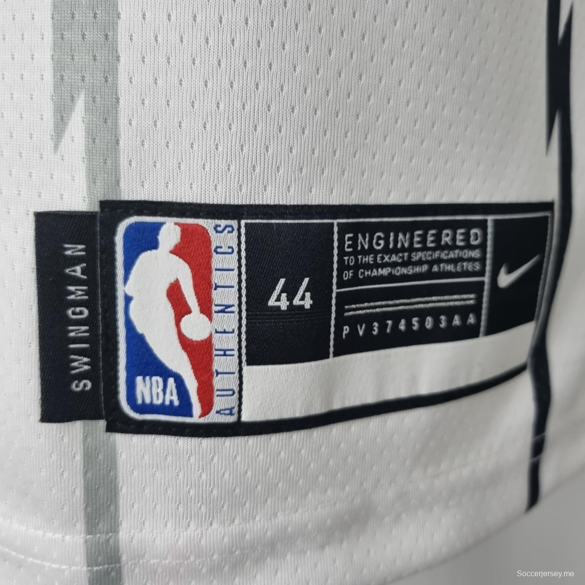 قميص فريق تورونتو رابتورز تورونتو رابتورز فافليت #23 أبيض من دوري كرة السلة الأمريكي للمحترفين
