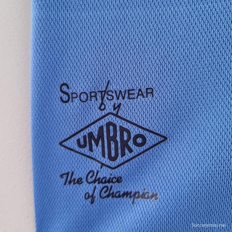 قميص فريق مانشستر سيتي القديم 81/82 لكرة القدم الأساسي لمانشستر سيتي 81/82
