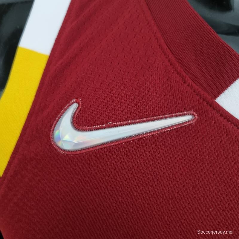 2022 قميص كليفلاند كافالييرز غارلاند # 10 إصدار أوربان إديشن أحمر من دوري كرة السلة الأمريكي للمحترفين
