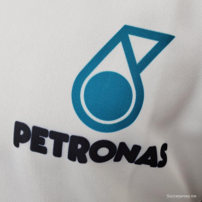 بدلة سباق الفورمولا ون 2021 ياماها ياماها أبيض
