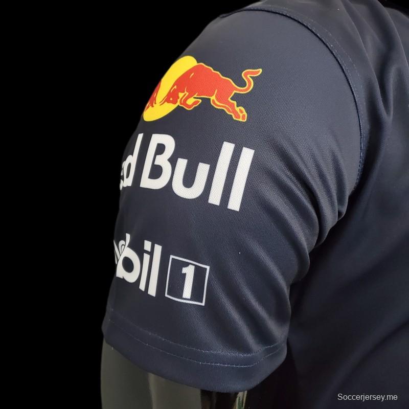 فورمولا 1 فورمولا 1؛ بدلة سباق ريد بول؛ أزرق ملكي
