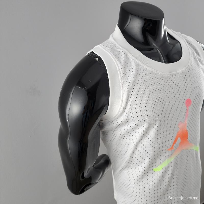 قمصان الدوري الاميركي للمحترفين جوردان سترة بيضاء #K000174
