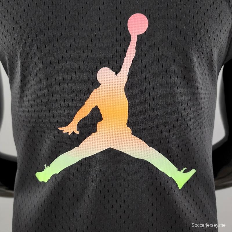 قمصان الدوري الاميركي للمحترفين جوردان سترة سوداء #K000175
