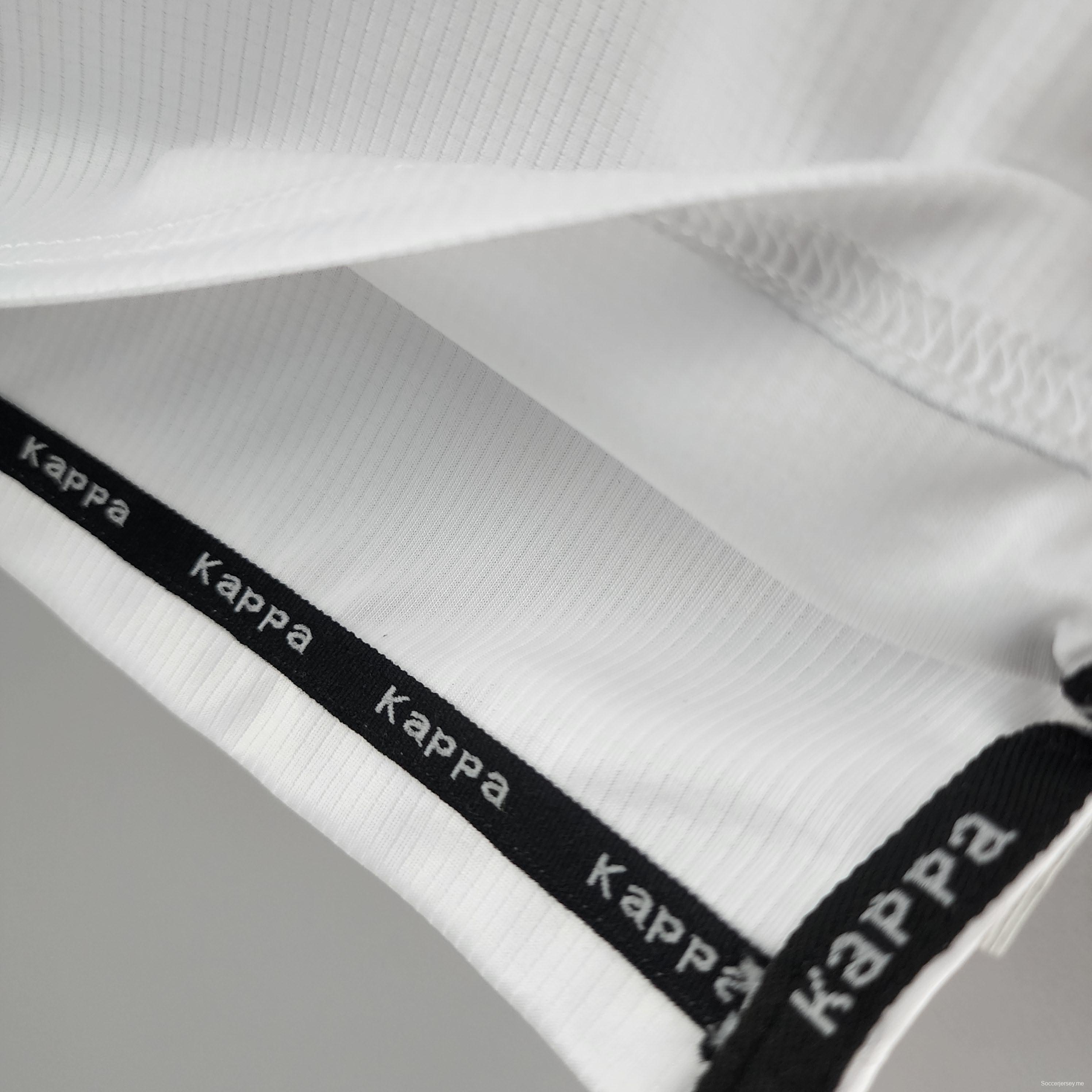 قميص فاسكو دا جاما 2000 الأبيض الرجعي
