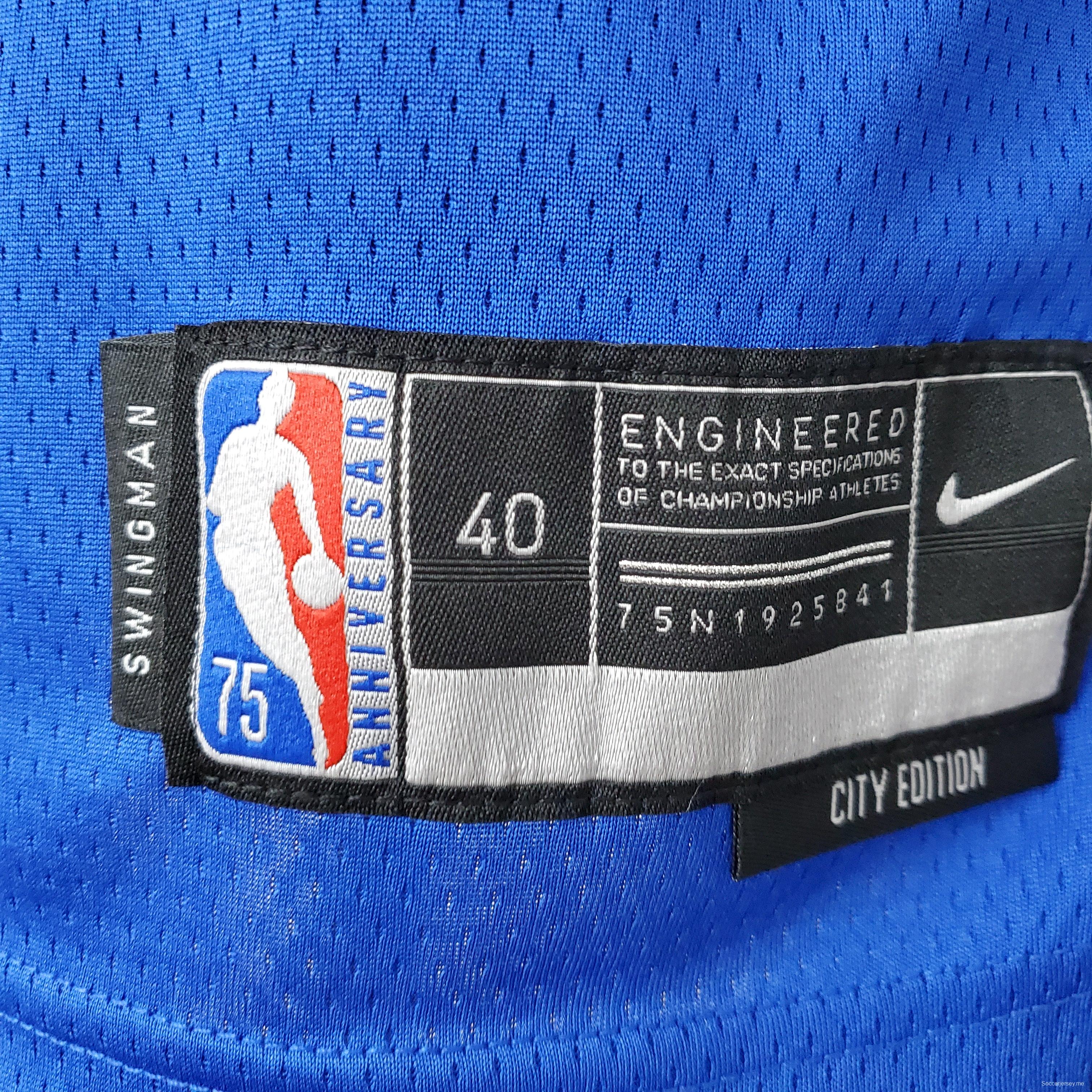 2022 واشنطن ويزاردز واشنطن ويزاردز هاريل # 6 إصدار مدينة المواهب أزرق-أحمر قميص دوري كرة السلة الأمريكي للمحترفين
