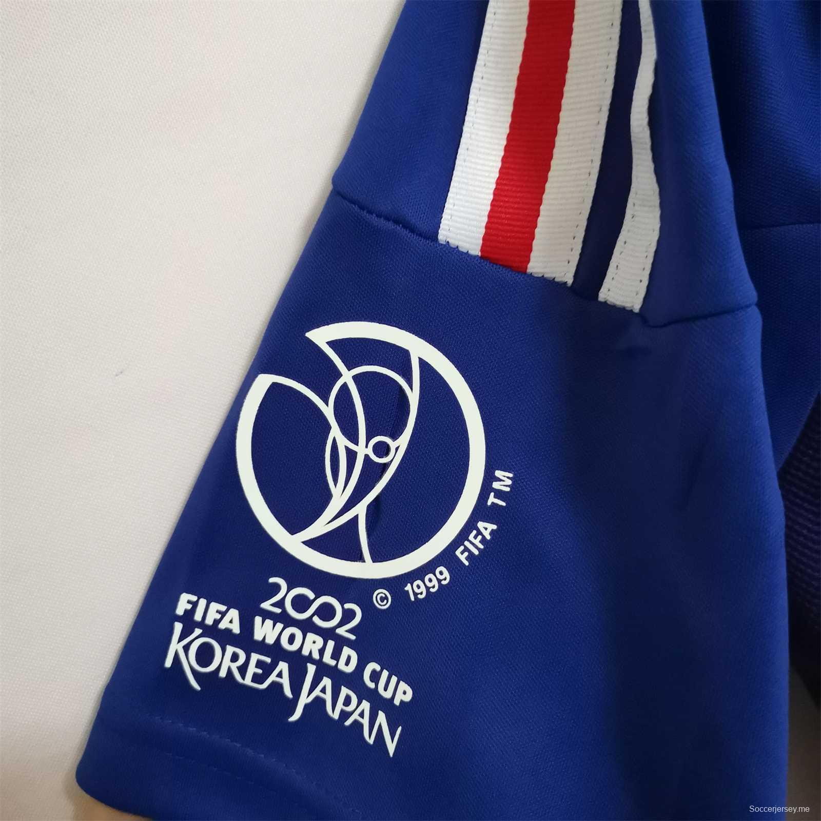 قميص كرة قدم فرنسا 2002 ريترو 2002
