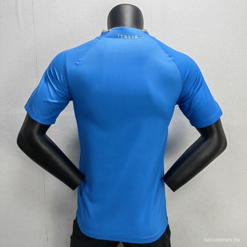 نسخة اللاعب إيطاليا قميص المنتخب الإيطالي
