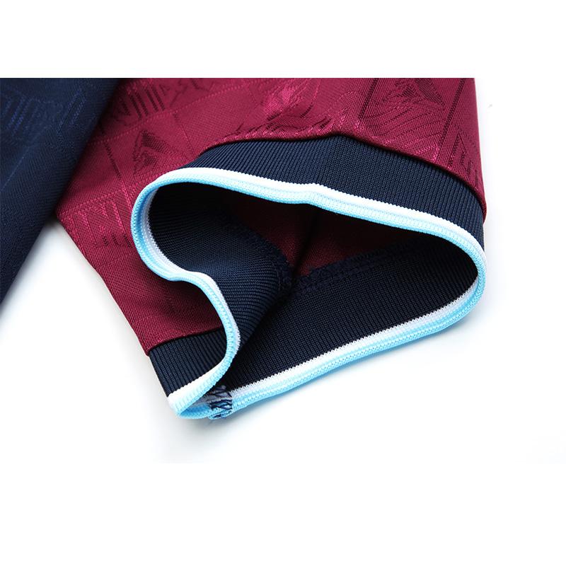 قميص وست هام يونايتد 99/01 ريترو 99/01 مع آيرون مايدن مايدن
