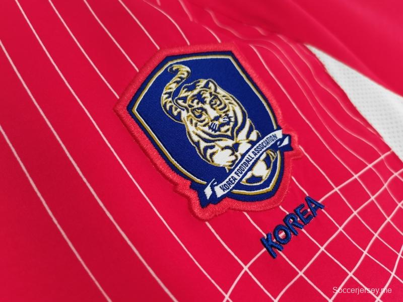 قميص منتخب كوريا 2002 ريترو 2002 لكرة القدم الأساسي
