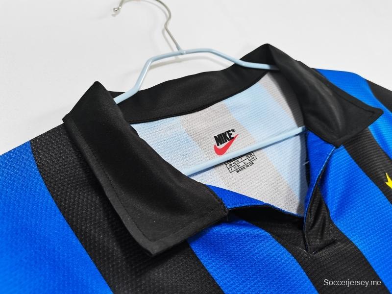 قميص فريق إنتر ميلان 1998/99 ريترو 1998/99
