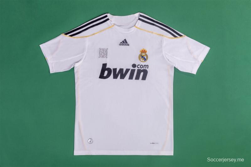 قميص ريترو 09/10 ريال مدريد 09/10 ريال مدريد لكرة القدم
