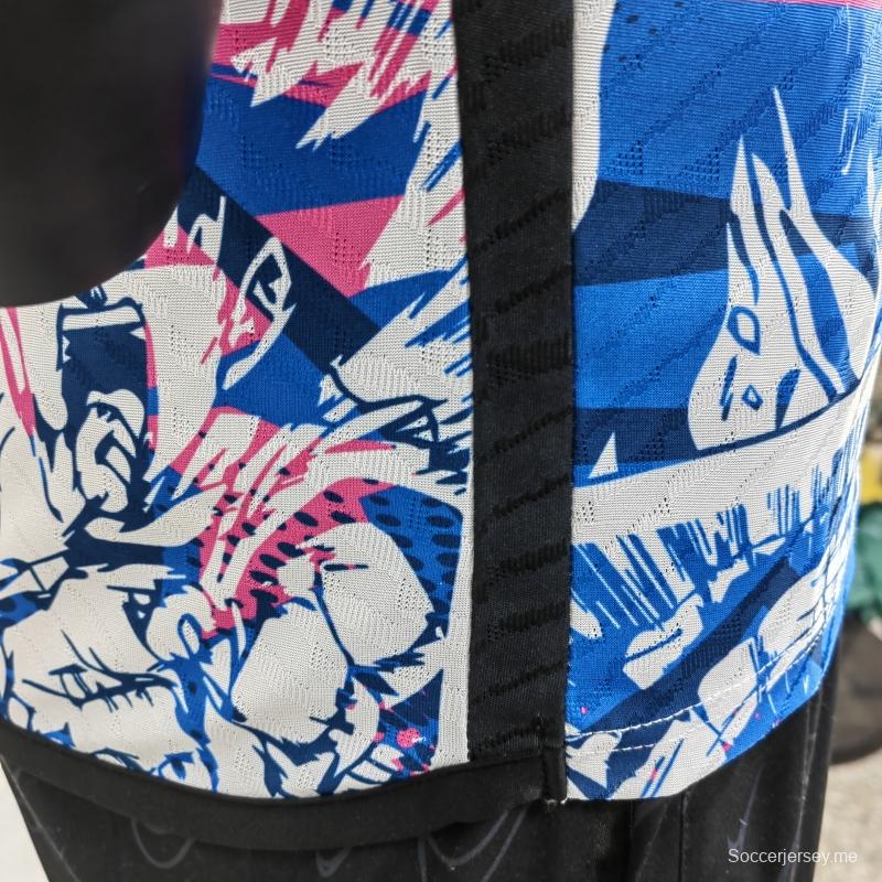 إصدار اللاعب 2022 قميص كرة قدم ياباني 2022 إكس دراغون بول النسخة الخاصة من اليابان إكس دراغون بول
