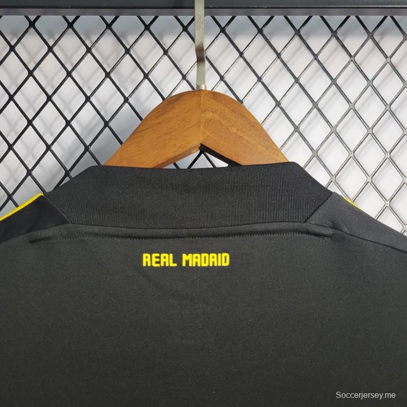 قميص ريترو 2011/12 ريال مدريد 2011/12 أسود لحارس مرمى ريال مدريد
