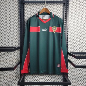 قميص بأكمام طويلة ريترو 1998، قميص منتخب المغرب لكرة القدم المحلي
