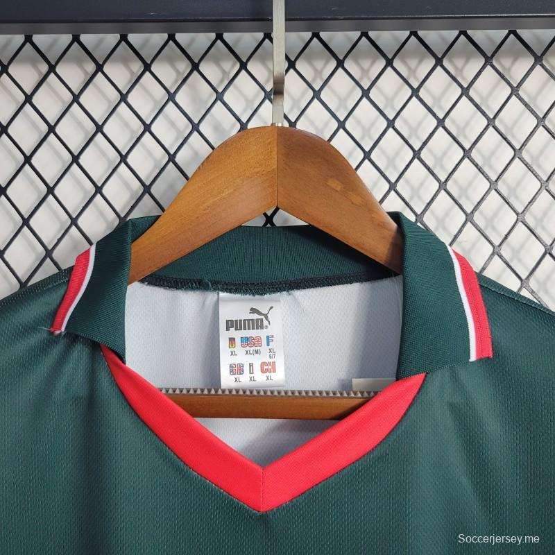 قميص بأكمام طويلة ريترو 1998، قميص منتخب المغرب لكرة القدم المحلي
