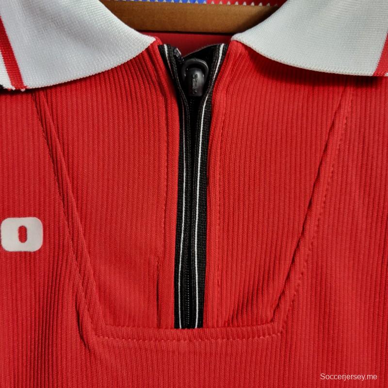 قميص بأكمام طويلة ريترو 98/99 مانشستر يونايتد بأكمام طويلة
