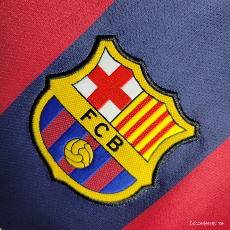 قميص فريق برشلونة 2014/15 الرجعية 2014/15
