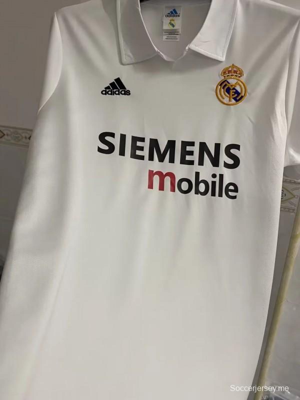 قميص ريترو 02/03 ريال مدريد 02/03 ريال مدريد القرن القرن
