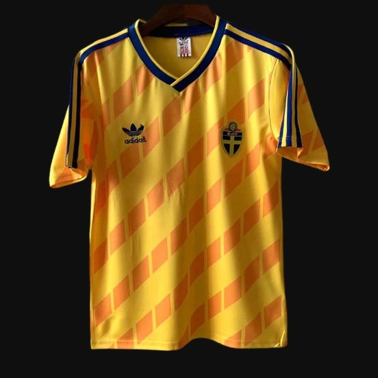 قميص المنتخب السويدي القديم 1988 ريترو 1988
