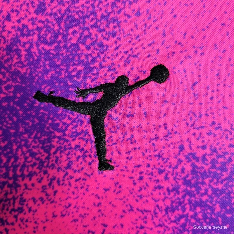 قميص ريترو 20/21 باريس سان جيرمان 4 وردي اللون الوردي
