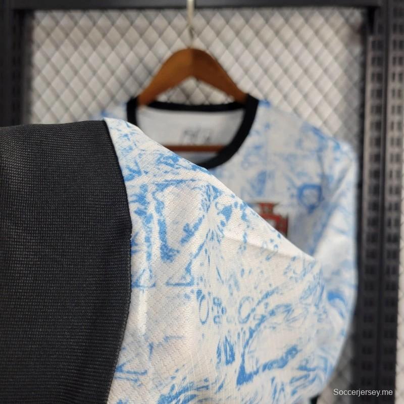 2024 قميص البرتغال بأكمام طويلة أكمام طويلة
