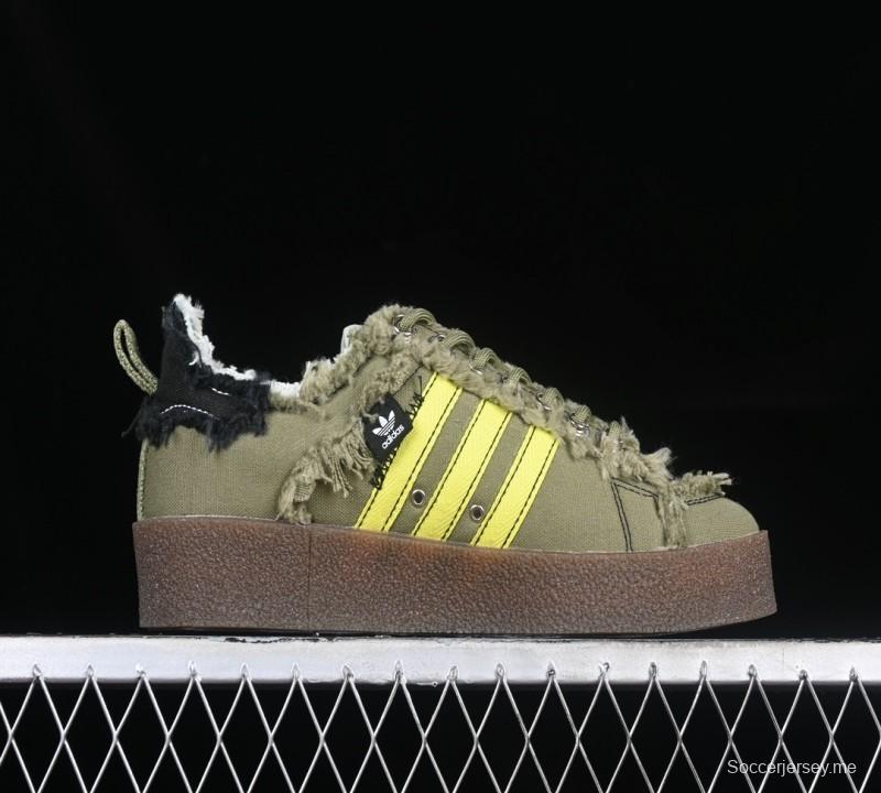 Adidas Song For The Mute x Ad Originals Campus 80s Lifestyle Casual Shoes with Slip-Resistant Sole - ID4792