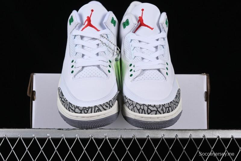 طيران اير جوردان 3 "لاكي جرين" AJ3

