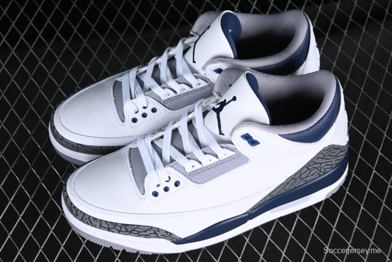 طيران اير جوردان 3 ريترو "Midnight Navy" AJ3
