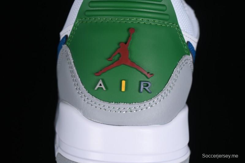 Nike Air Jordan Legacy AJ312 Low Strap Triple Fusion Sneakers - CD9054-140