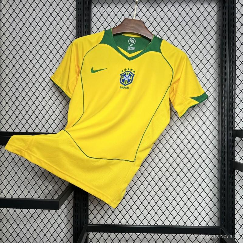قميص منتخب البرازيل 2004 ريترو 2004
