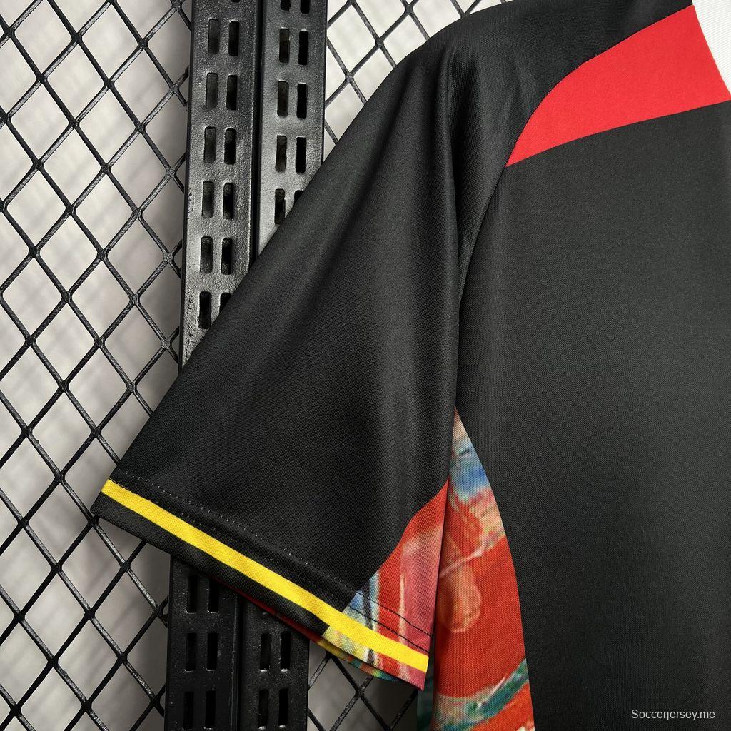 2024 ألمانيا يورو 2024 قميص خاص أسود اللون أسود خاص
