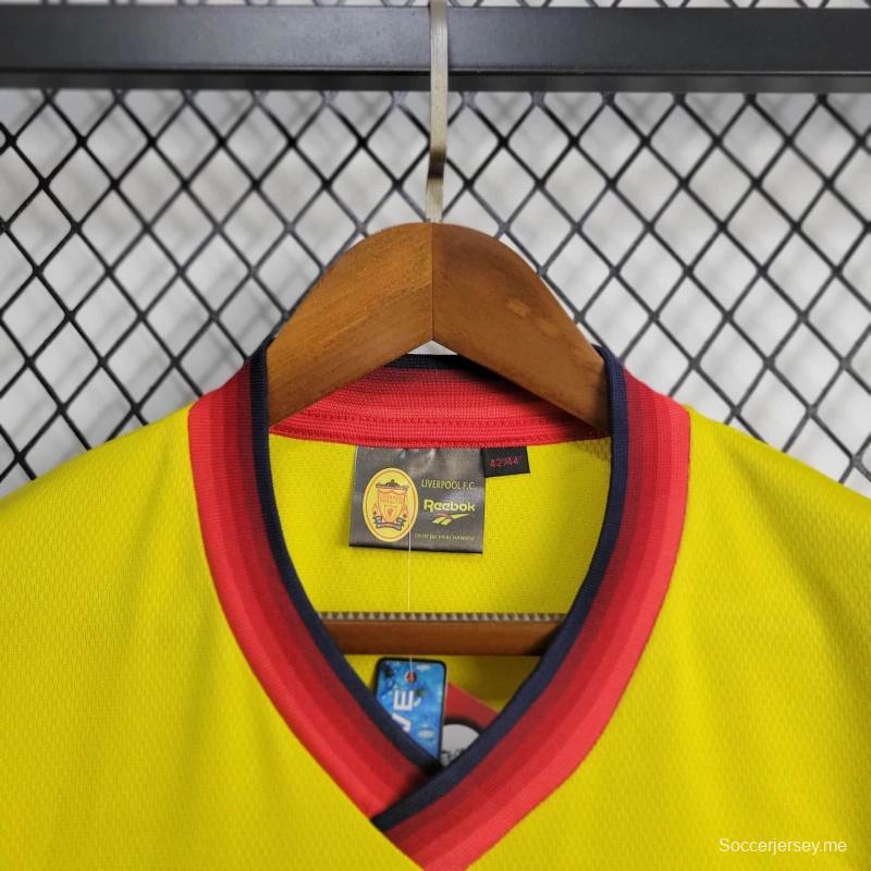 قميص ليفربول الرجعية 1998 ريترو 1998 خارج الديار
