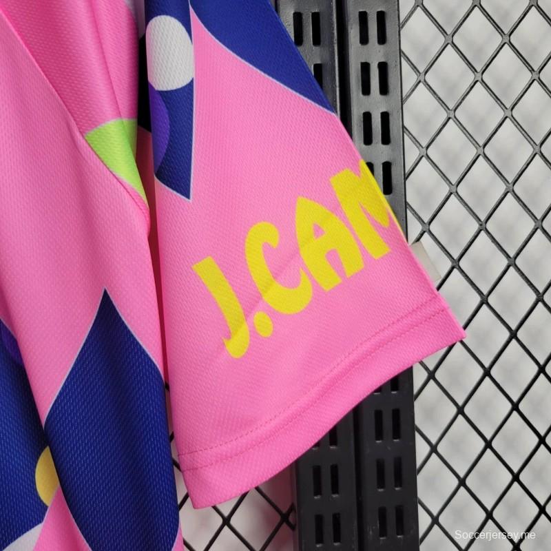 قميص ريترو 1992/93 حارس مرمى المكسيك كامبوس 1 ريترو المنزل باللون الوردي
