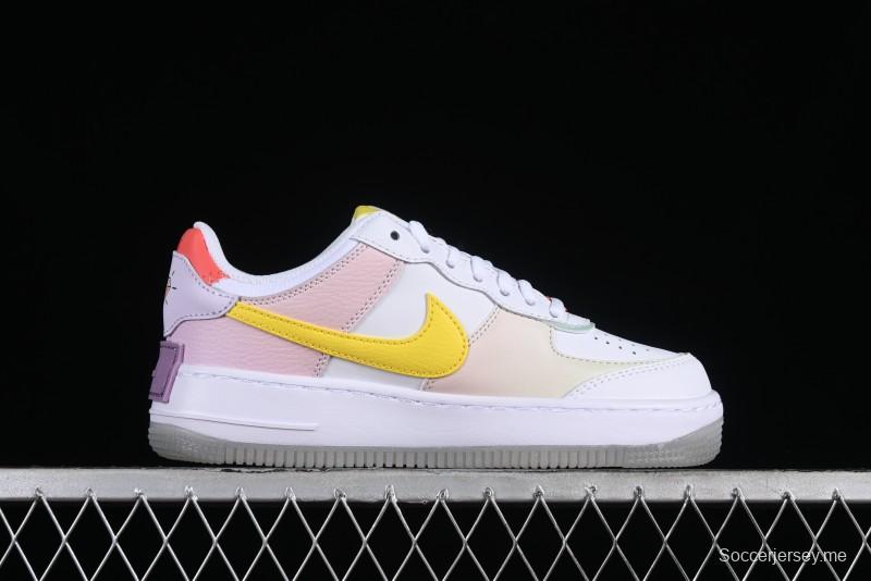 Nike Air Force 1 Shadow Lightweight Elevated Low-Top Versatile Sneakers - CW2630-141