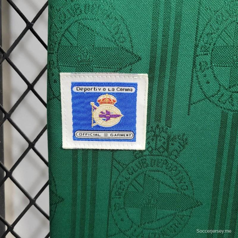 قميص ديبورتيفو لاكورونا 99/00 ريترو 99/00 خارجي
