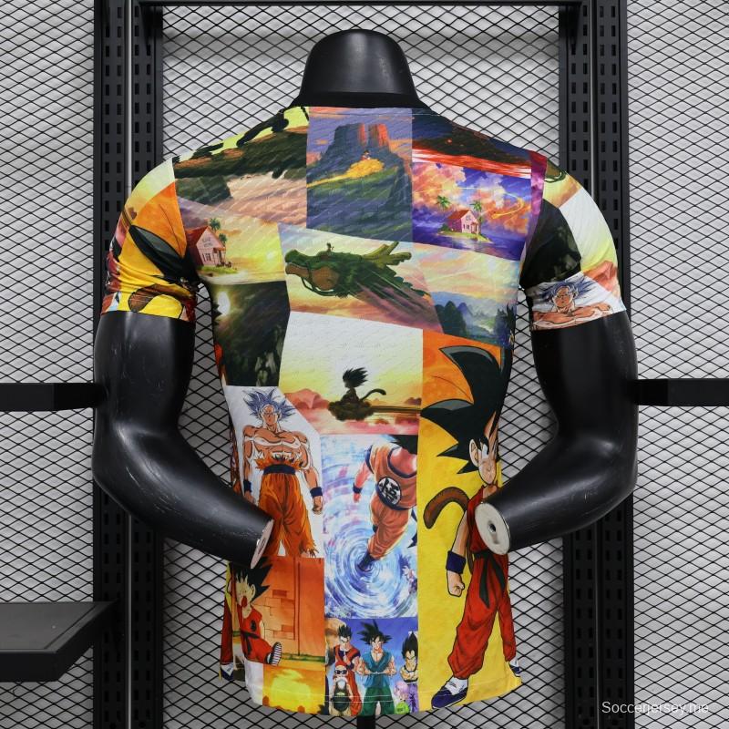 نسخة اللاعب 2024 إصدار 2024 قميص دراجون بول اليابان إصدار 2024