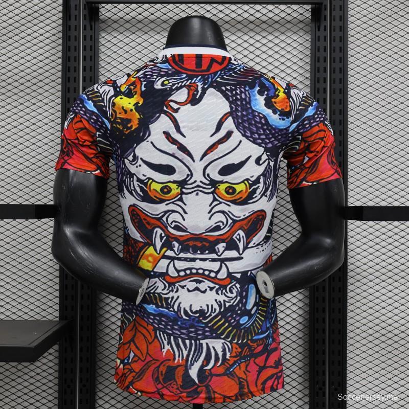 إصدار اللاعب 2024 قميص خاص بالوحش الياباني 2024 مونستر كونسيبت الخاص